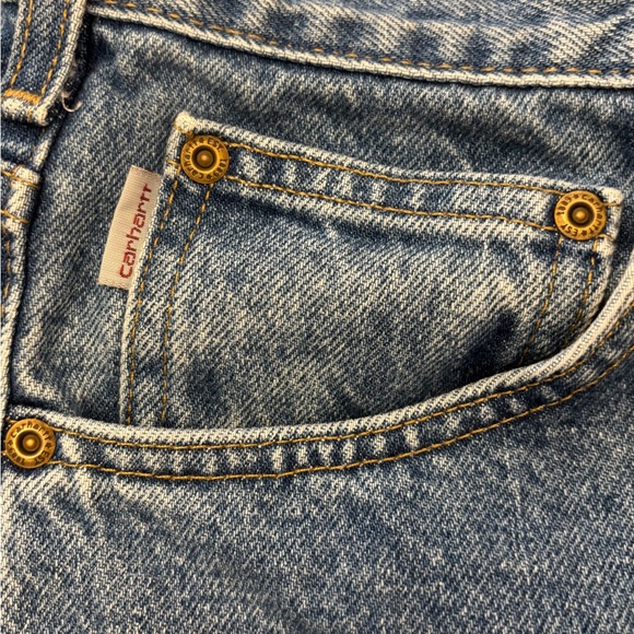 Carhartt Men's Traditional Fit Denim Jeans 34x32 - Picture 5 of 9